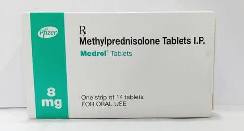 Medrol 8 Mg (Methylprednisolone)