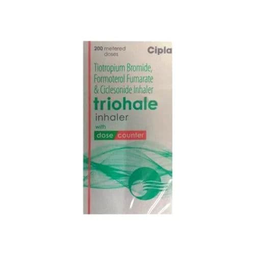 Triohale Inhaler (Tiotropium/Formoterol/Ciclesonide)