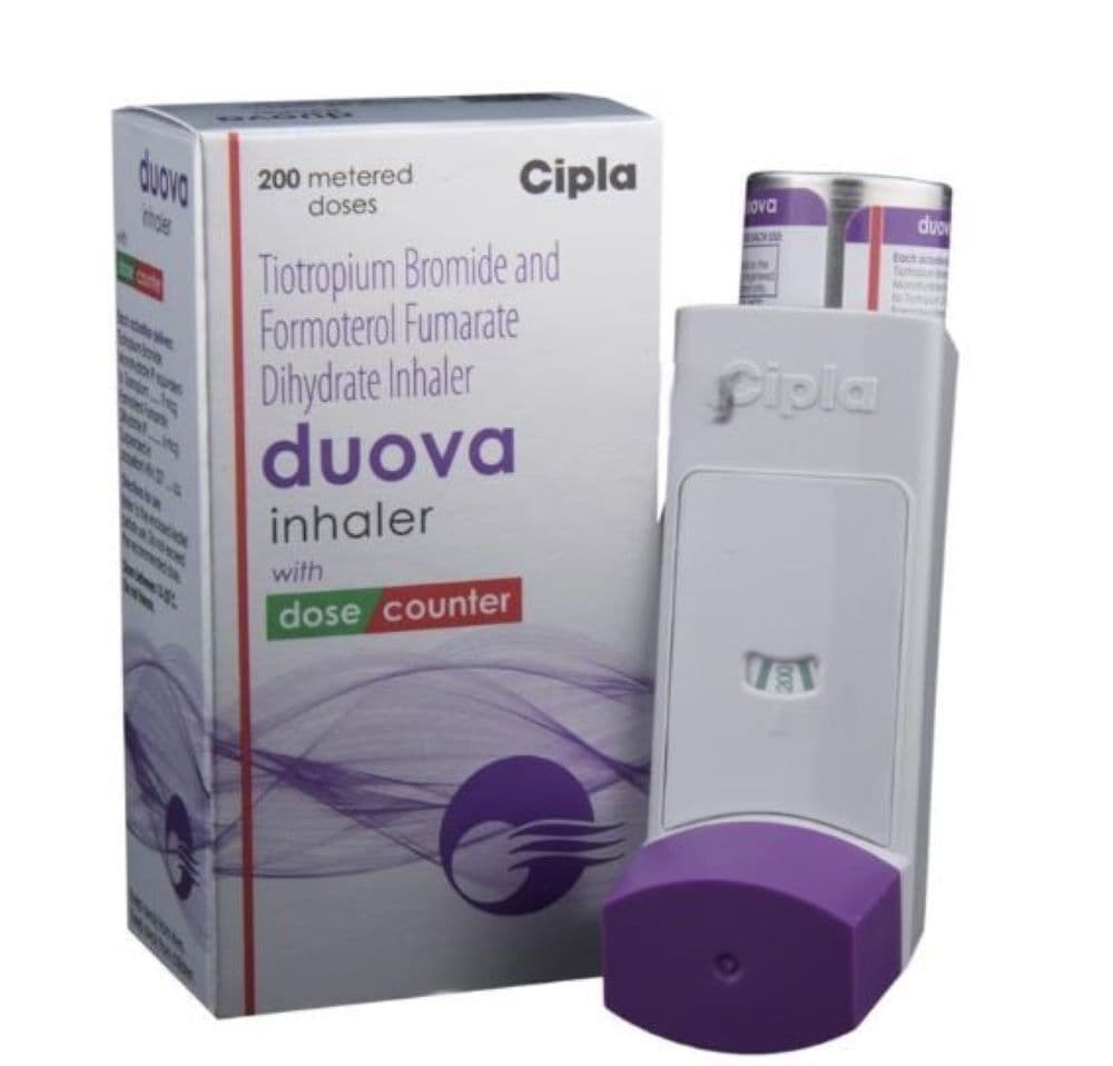 Duova Inhaler (Tiotropium Bromide/Formoterol)