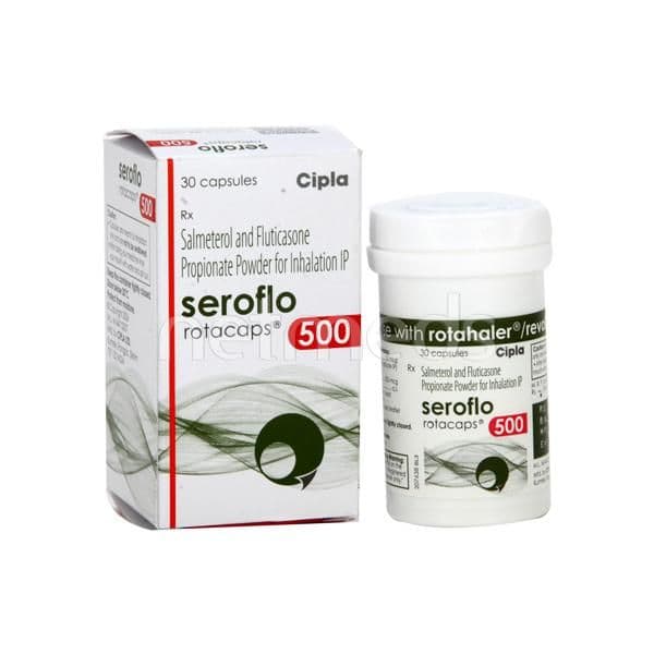 Seroflo Rotacaps 500 Mcg (Salmeterol/Fluticasone)