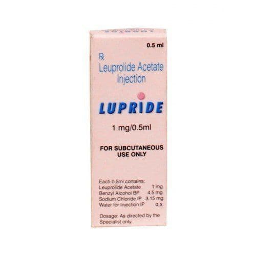 Lupride 1 Mg Injection (Leuprolide Acetate)