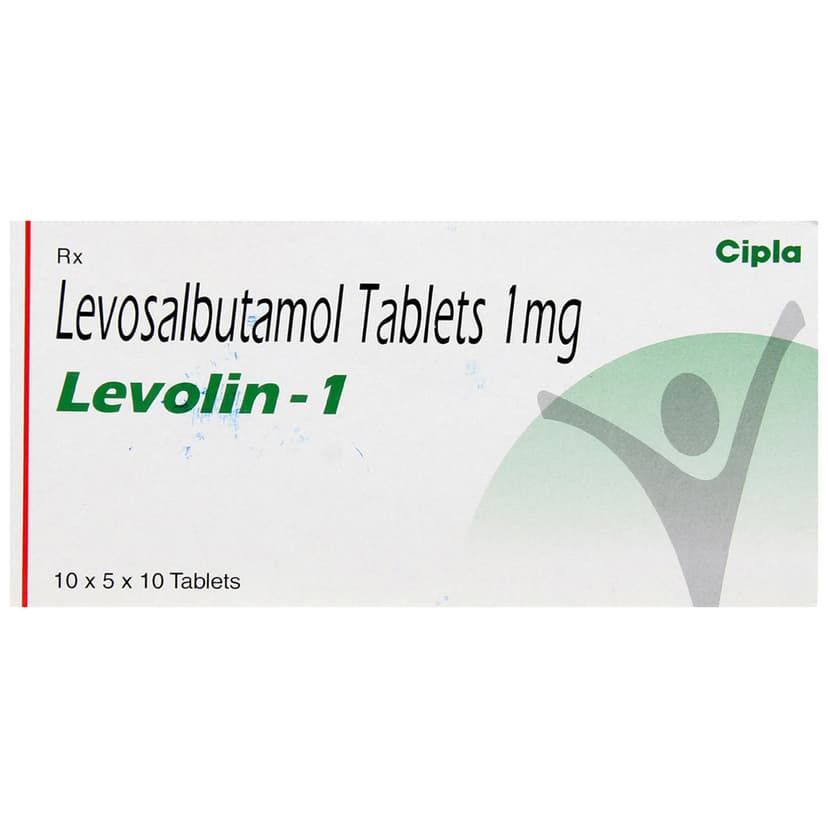 Levolin 1 Mg (Levosalbutamol)