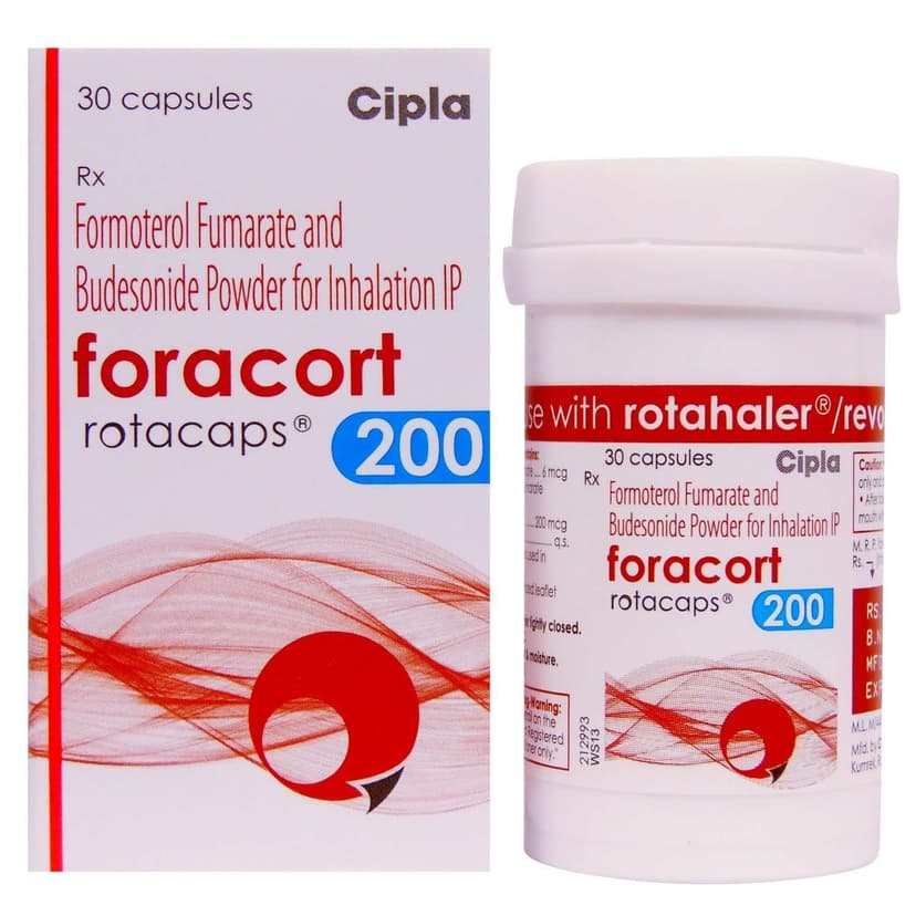 Foracort Rotacaps 200 Mcg