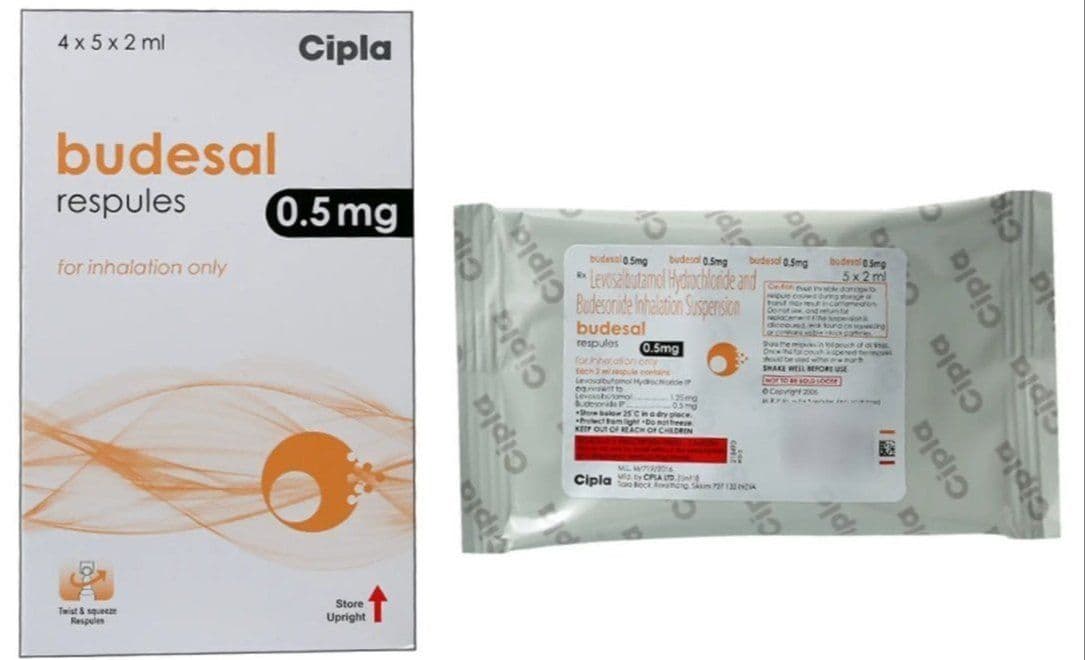 Budesal Respules 0.5 Mg (Budesonide/Levalbuterol)