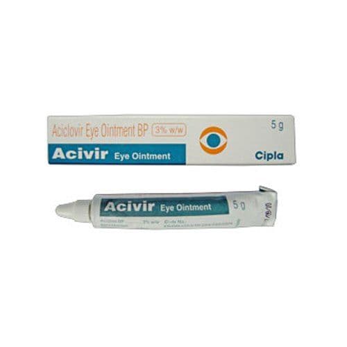 Acivir Eye Ointment (Acyclovir)