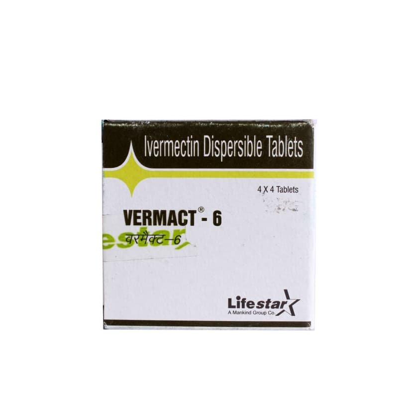Vermact 6 Mg (Ivermectin)