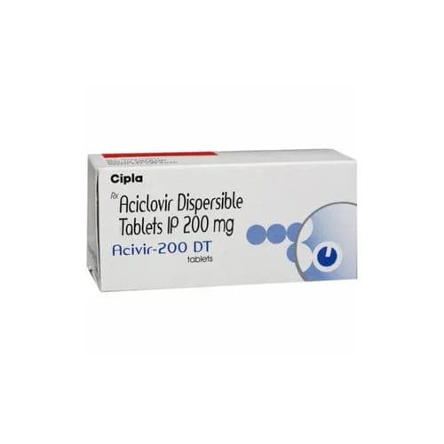 Acivir DT 200 Mg (Acyclovir)