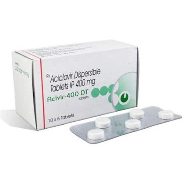 Acivir DT 400 Mg (Acyclovir)
