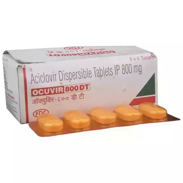Ocuvir DT 800 Mg (Acyclovir)