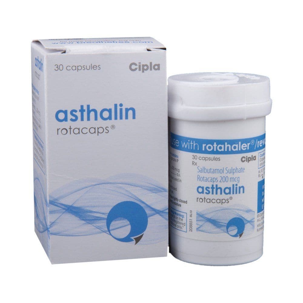 Asthalin Rotacaps (Salbutamol)