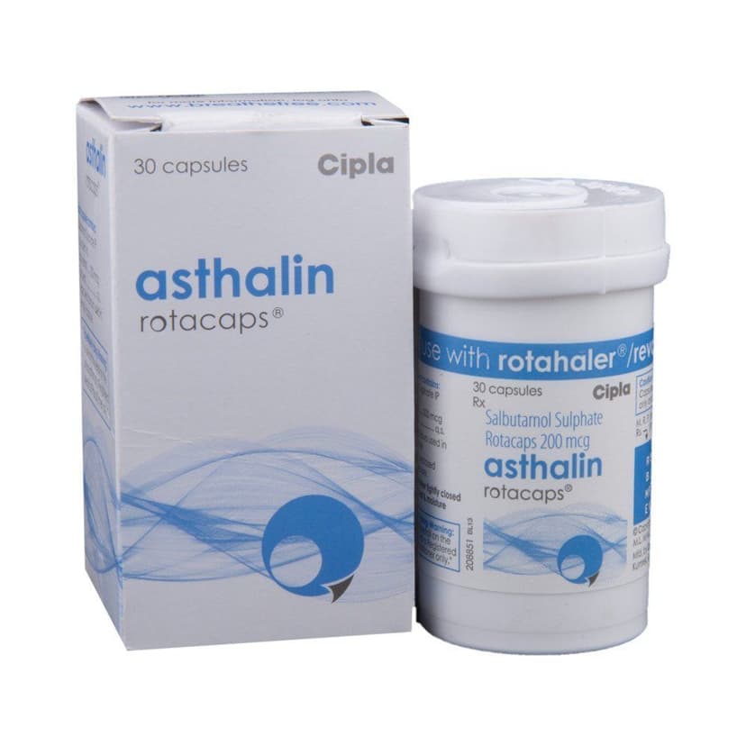 Asthalin Rotacaps (Salbutamol)