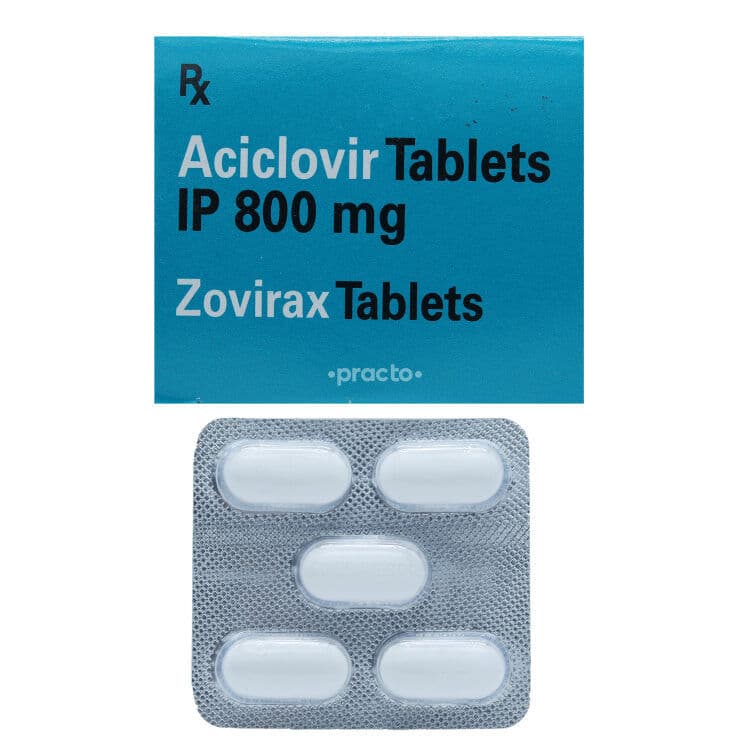 Zovirax 800 Mg (Acyclovir)