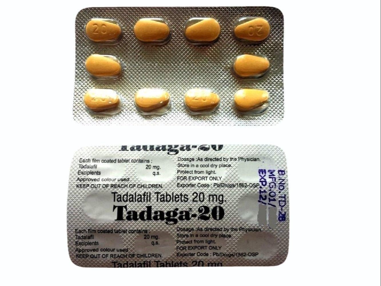 Tadaga 20 Mg