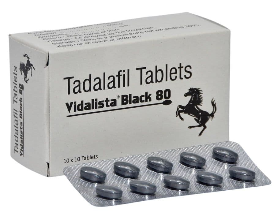 Vidalista Black 80 Mg