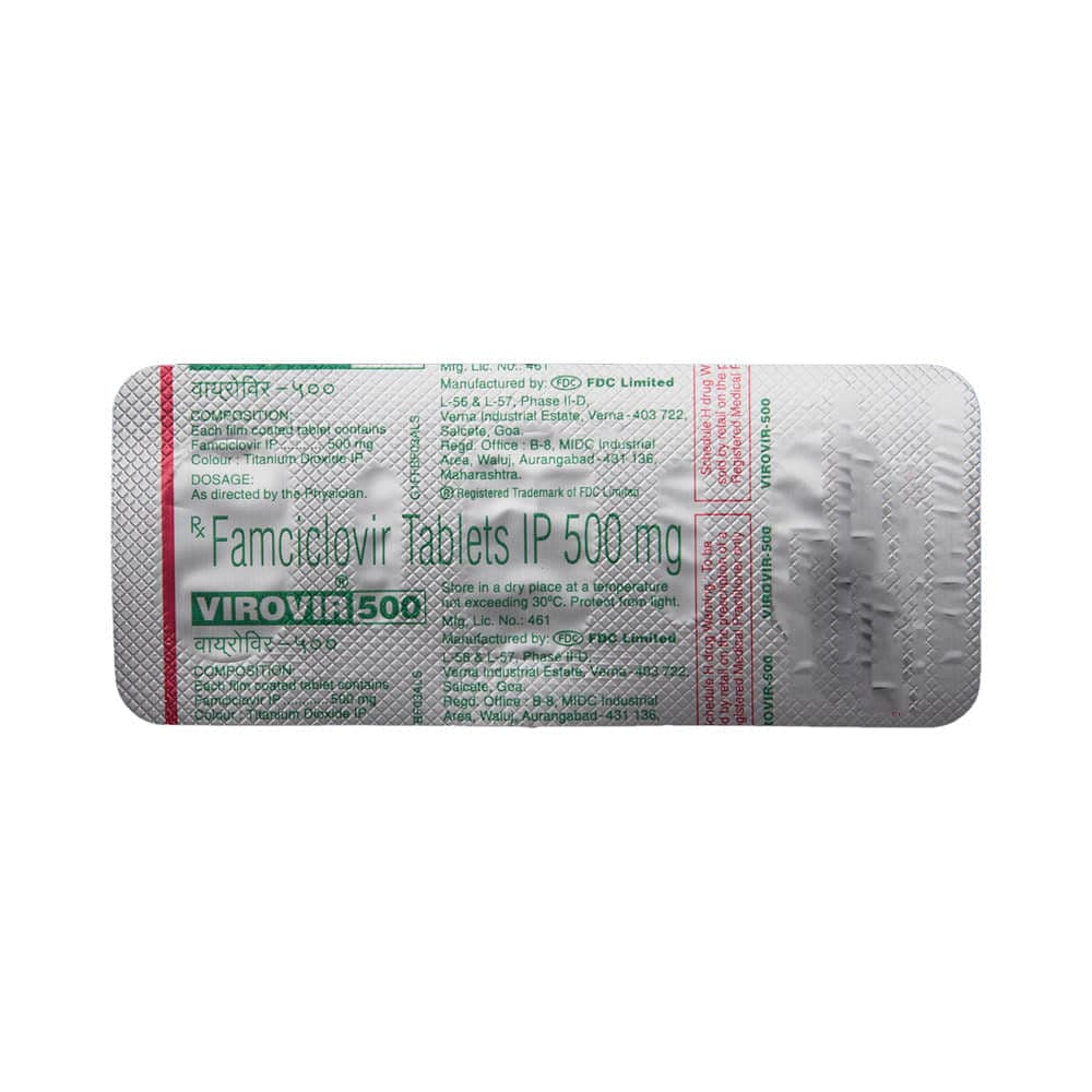 Virovir 500 Mg