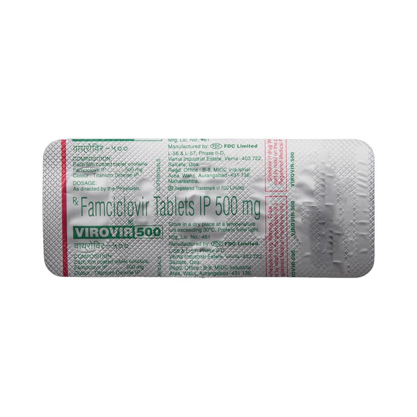 Virovir 500 Mg