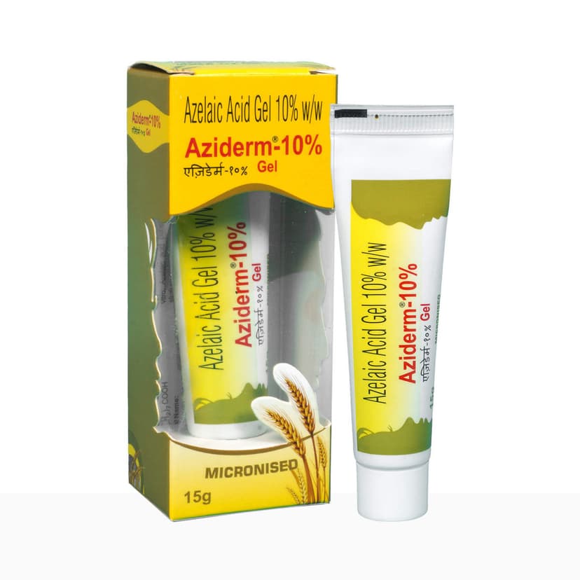 Aziderm Cream 10% (15 gm)