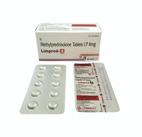 Methylprednisolone Tablets lp 4 Mg