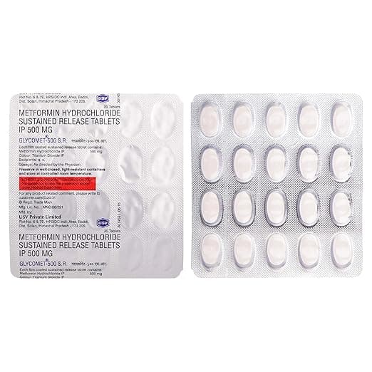 Glycomet SR 500 Mg
