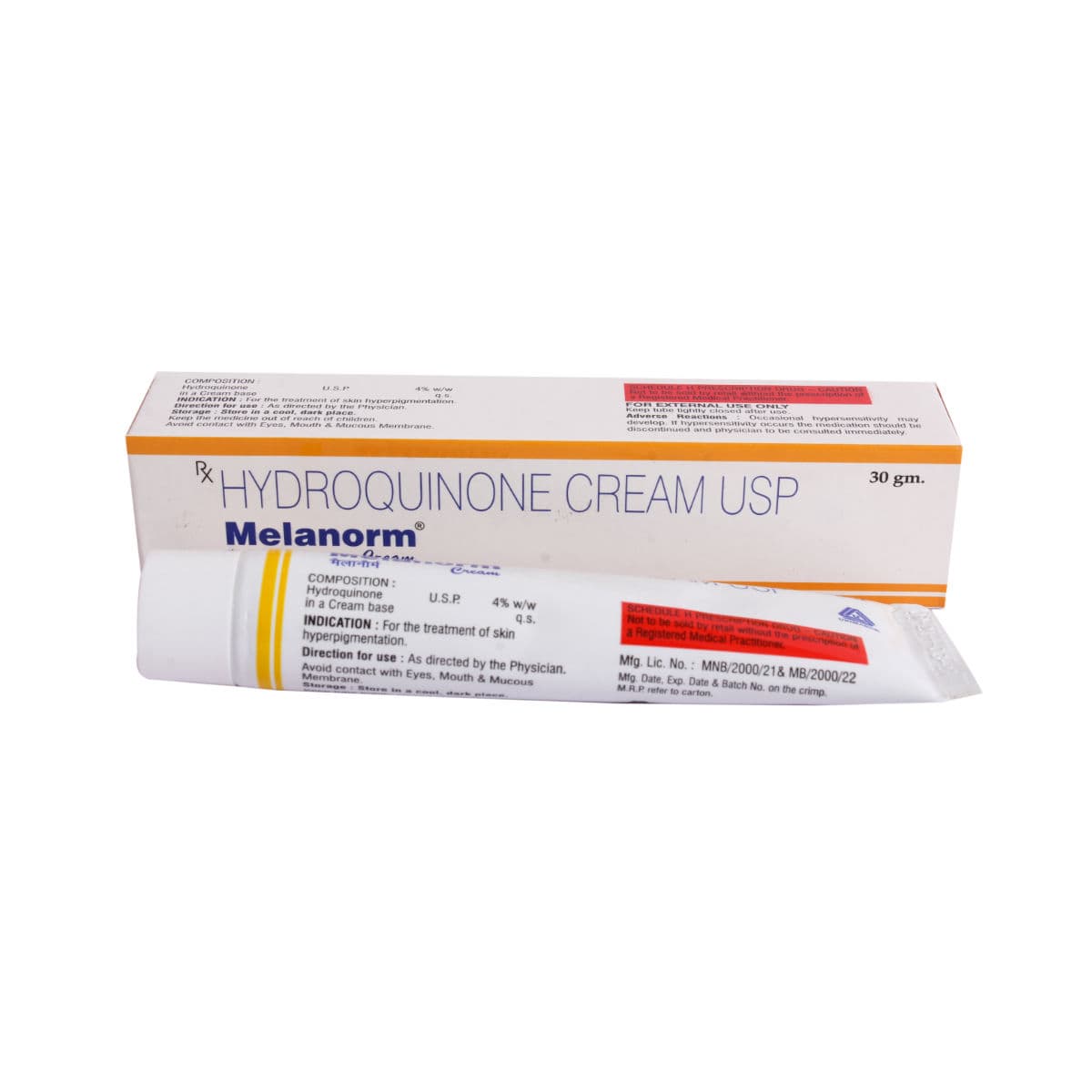 Melanorm Cream (Hydroquinone)