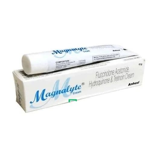 Magnalyte Plus Cream (Flucinolone Acetonide/Hydroquinone/Tretinoin)