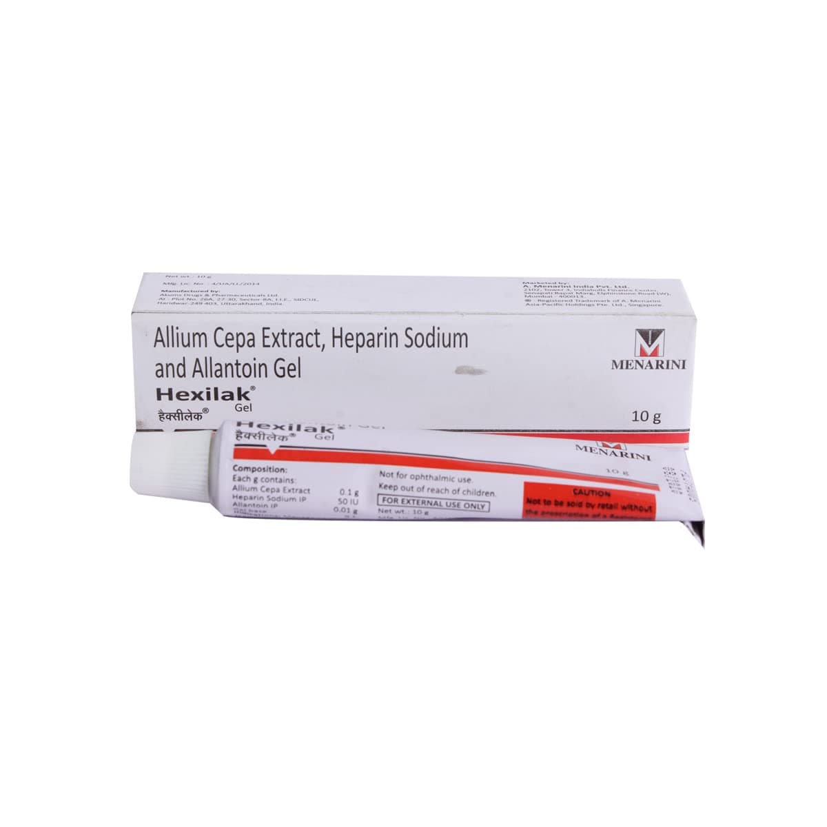 Hexilak Gel (Extractum Cepae/Heparin/Allantoin)
