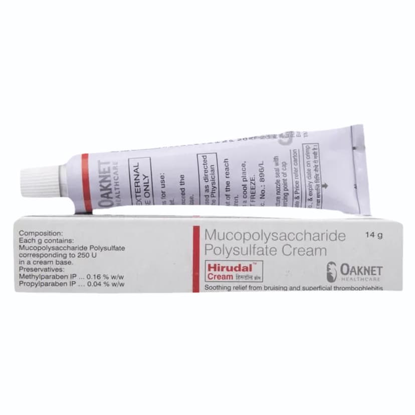 Hirudal Cream (Mucopolysaccharide Polysulfate)