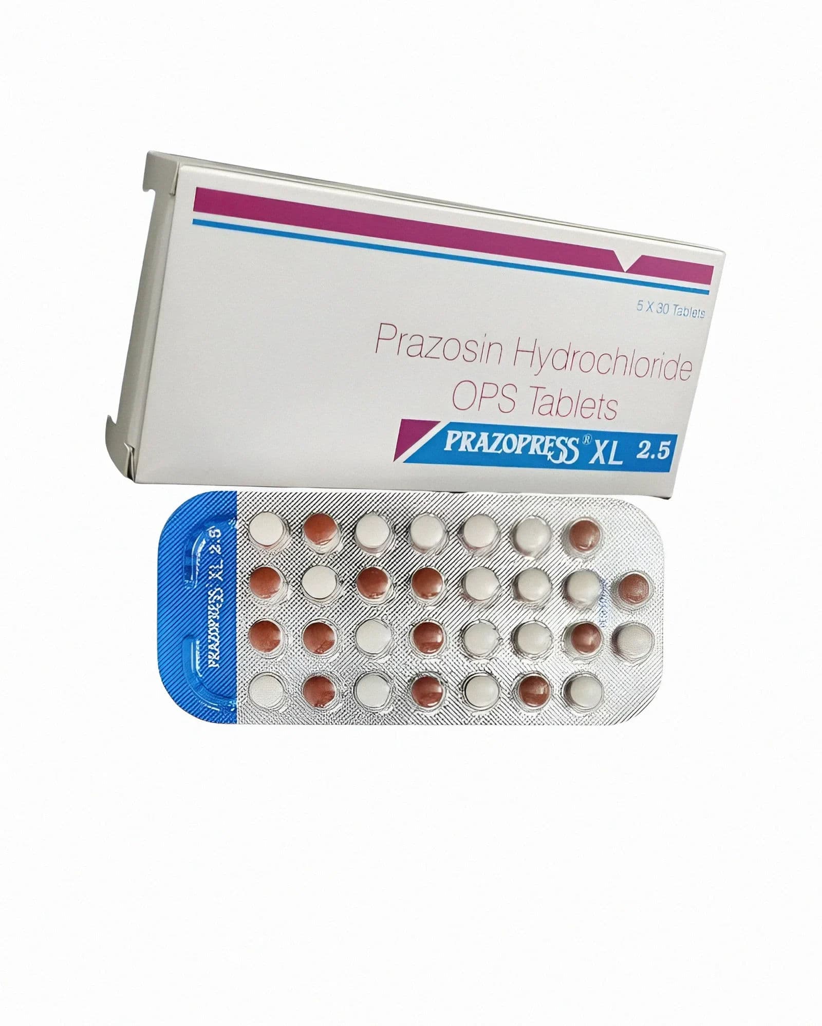 Prazopress XL 2.5 Mg (Prazosin)