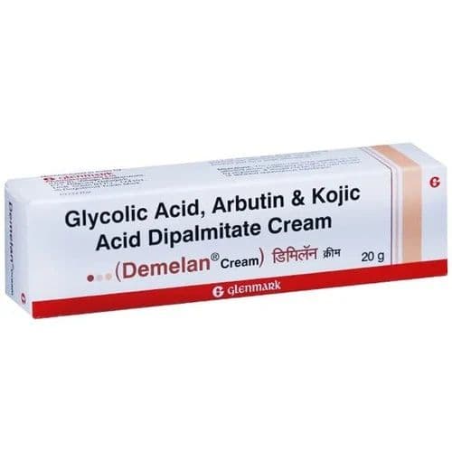 Demelan Cream (Glycolic Acid/Arbutin/Kojic Acid)