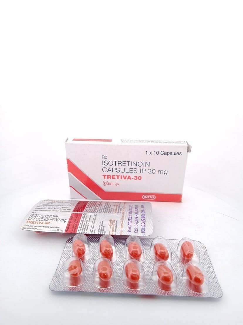 Tretiva 30 Mg Soft Capsule (Isotretinoin)