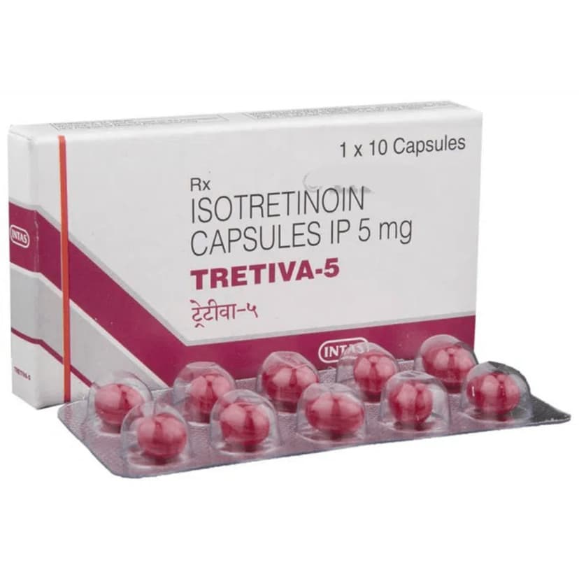 Tretiva 5 Mg Soft Capsule (Isotretinoin)