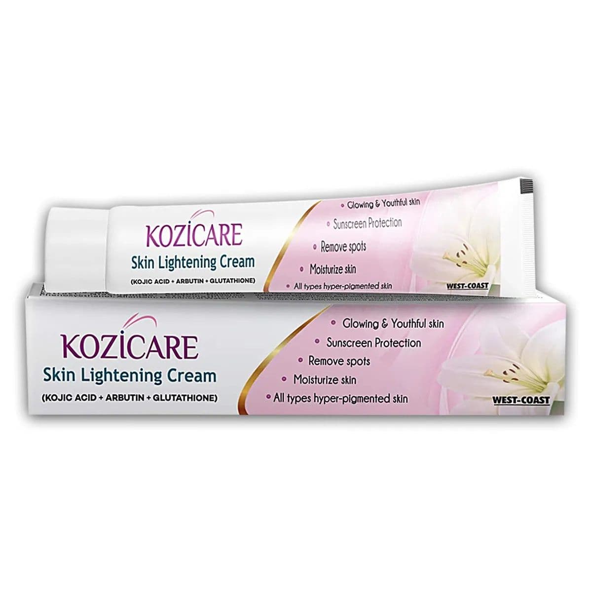 Kozicare Cream (Kojic Acid/Arbutin/Vitamins)