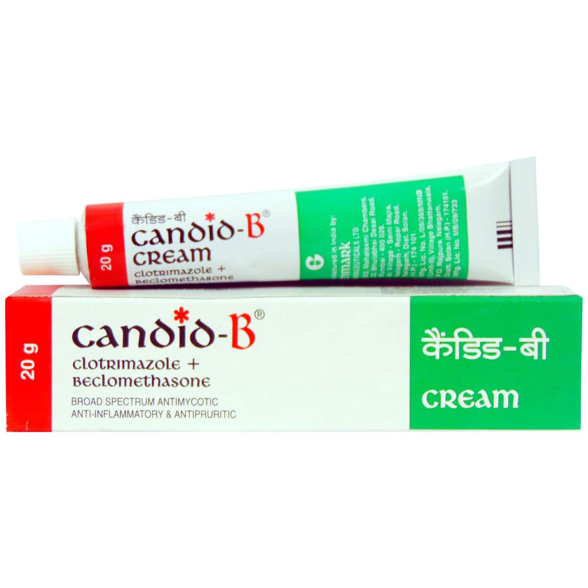 Candid B Cream 10 Gm (Clotrimazole/Beclometasone)