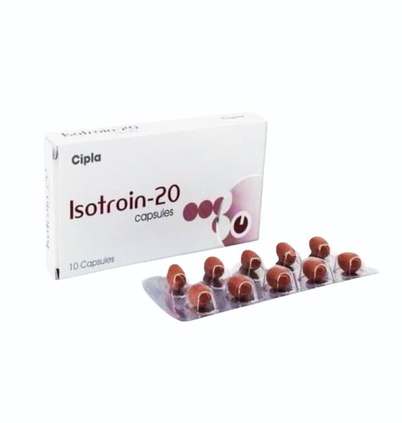 Isotroin 20 Mg Soft Capsules (Isotretinoin)