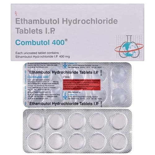 Combutol 400 Mg (Ethambutol)