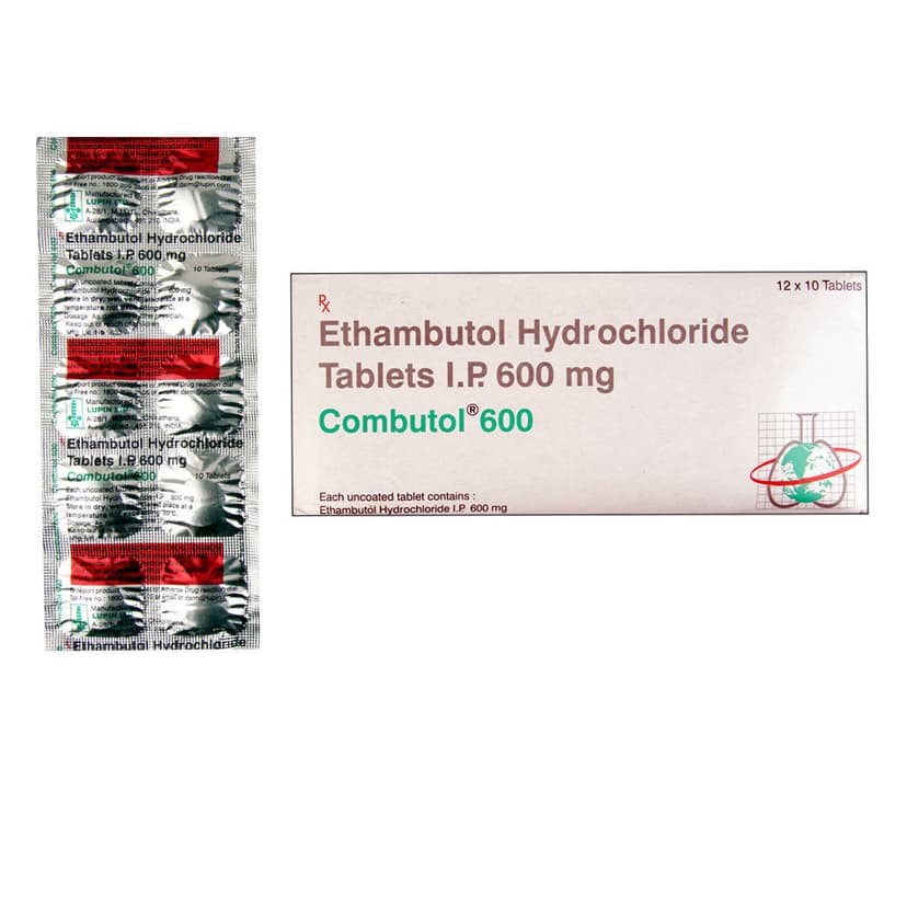 Combutol 600 Mg (Ethambutol)