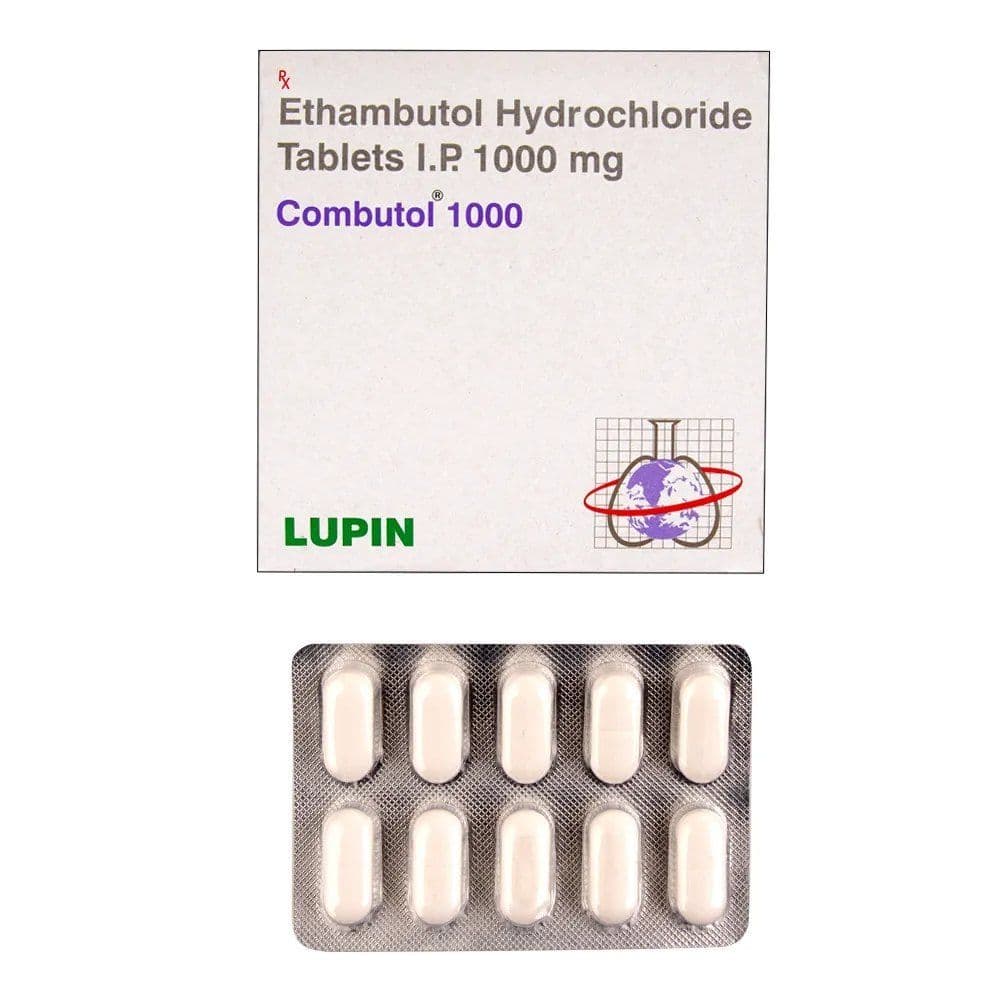 Combutol 1000 Mg (Ethambutol)